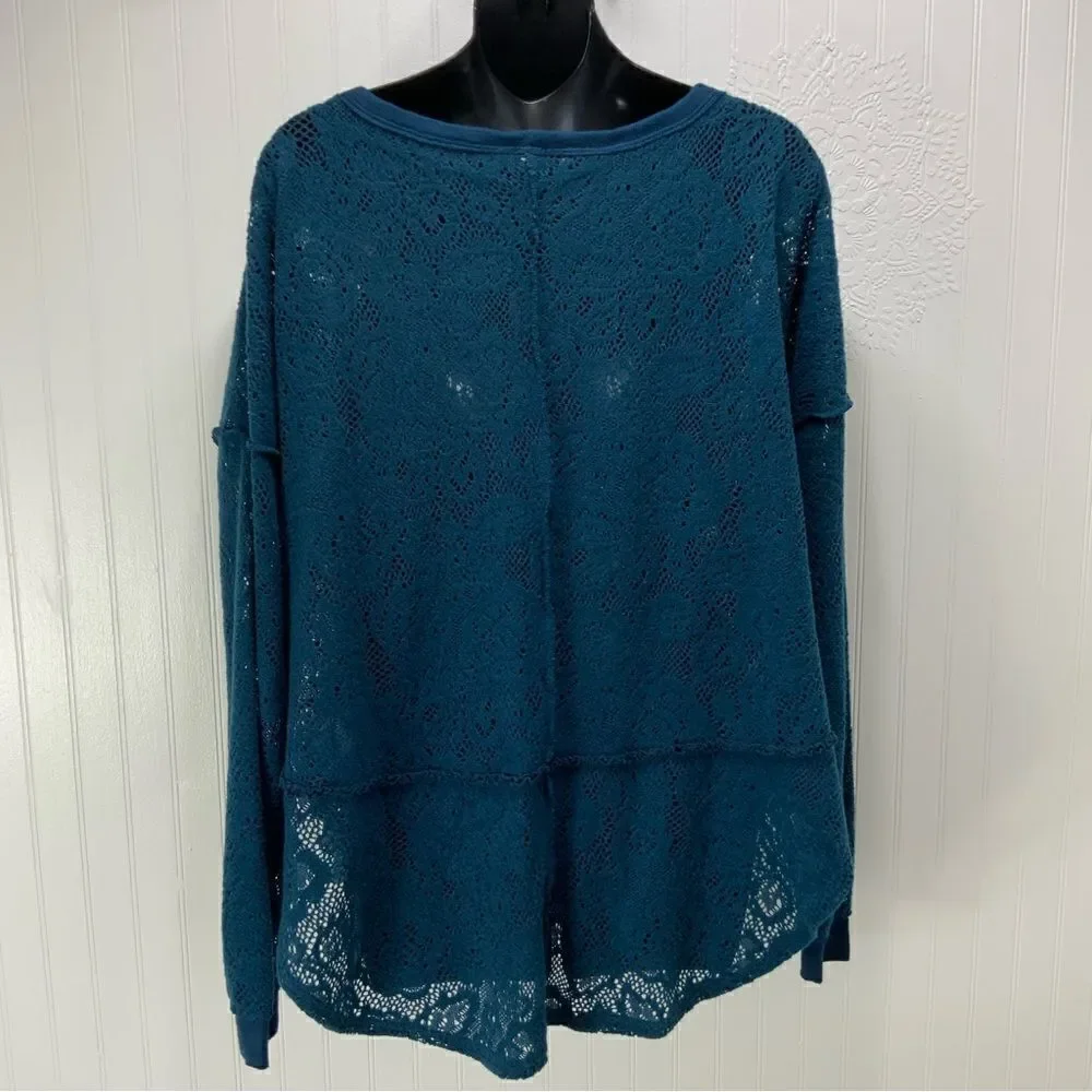 FREE PEOPLE oversized shirt